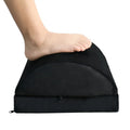 Adjustable Foot Rest Cushion Under Desk Footrest with 2 Optional Covers for Desk