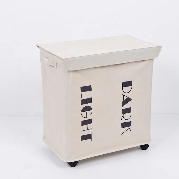 Bedroom Aluminum Frame Foldable Durable Dirty Clothes Laundry Hamper Basket Laundry Bag