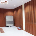 Cladding Wall Panel Plastic WPC Bamboo Waterproof Eco-Friendly Anti-Slip Hotel Use Modern Design Indoor 5-Year Warranty