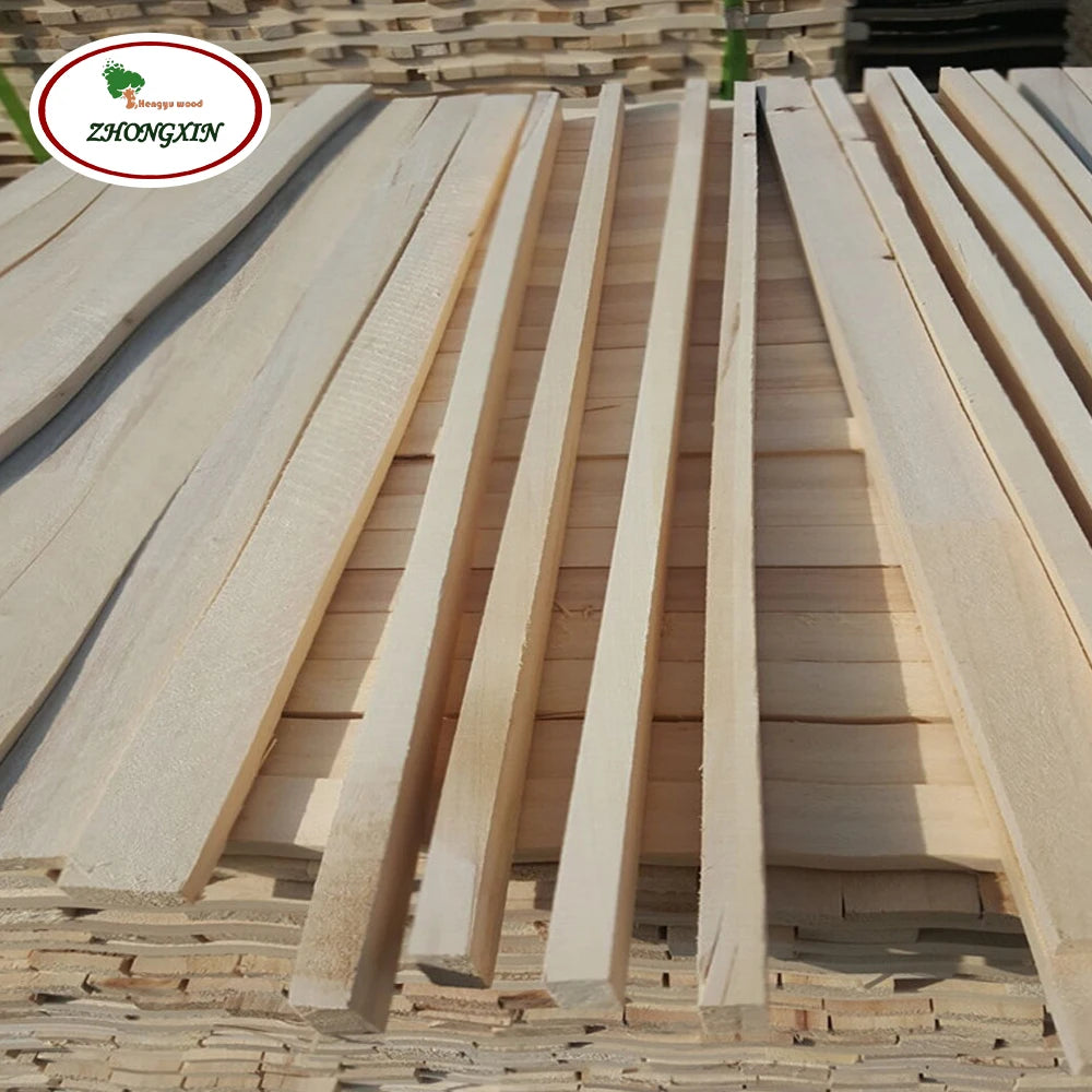 Paulownia Strip Planking Paulownia Surfboards Factory Supply Paulownia Wood Snowboard Wood Core