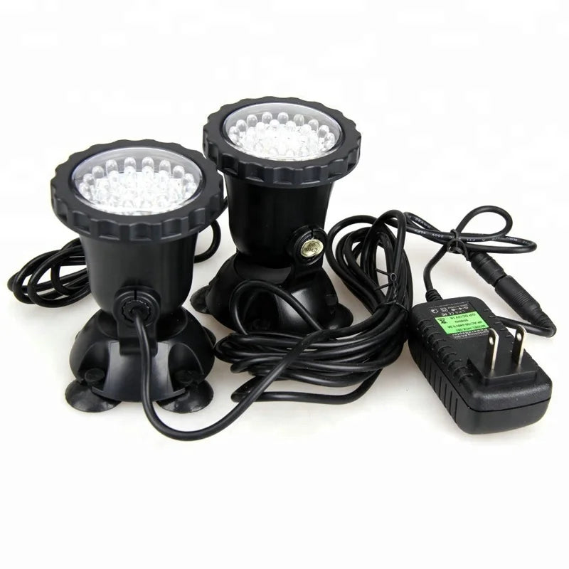 IP67 Waterproof RGB LED Spotlight Bulb with Metal & ABS Housing Energy Efficient Durable for Aquariums Ponds Gardens (110-240V)