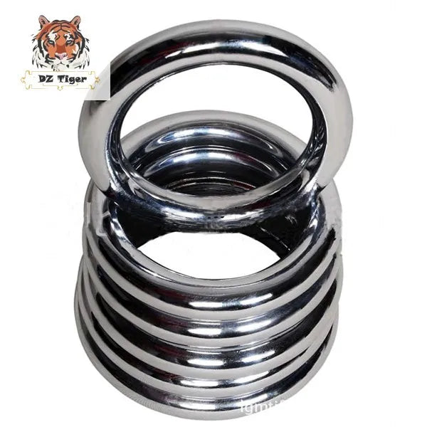 Hong Gar Wing Chun Chrome Steel Kungfu Ring for Unisex Martial Arts Practice