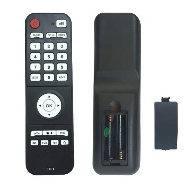 CHEETIE CT03 CT04 Replacing LED Digital Gym Race Countdown Stopwatch Timer Clock IR Remote Control for Spare