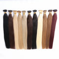 XUCHANG HARMONY 300grams/set 20" 22"  1g/pc Italian Keratin Bond Glue Cuticle Intact Virgin Remy Flat Tip Hair Extension