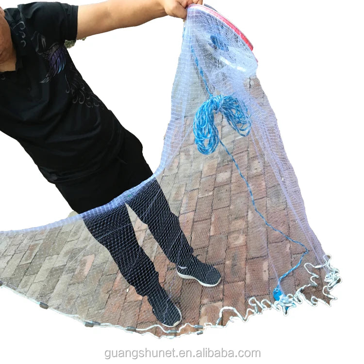 Knotless Cast Fishing Net