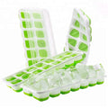 Hot Selling BPA Free Silicone Ice Cube Molds Custom Shape Ice Tray for Homemade Safe Ice Cubes
