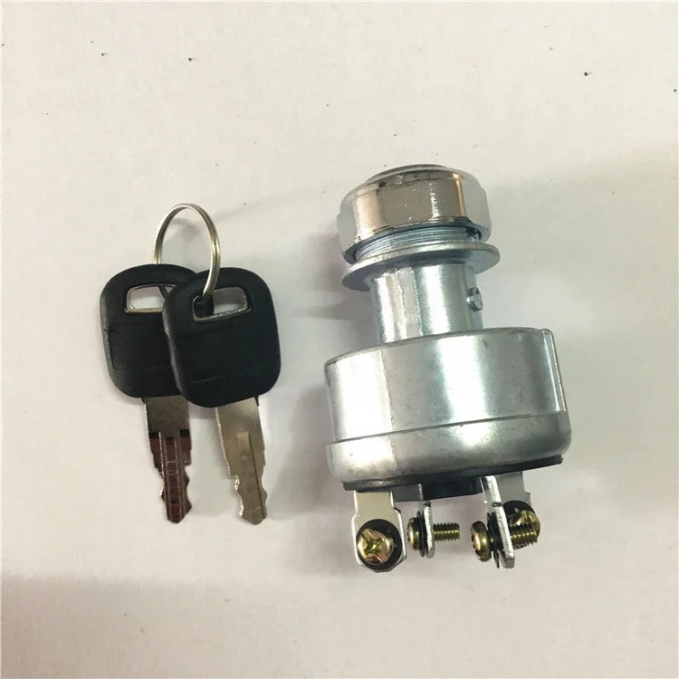 320C Excavator Engine Spare Parts 9G7641 Ignition Start Switch Steel Material ISO/TS16949 Certified Wunfan Brand with 5P8500 Key