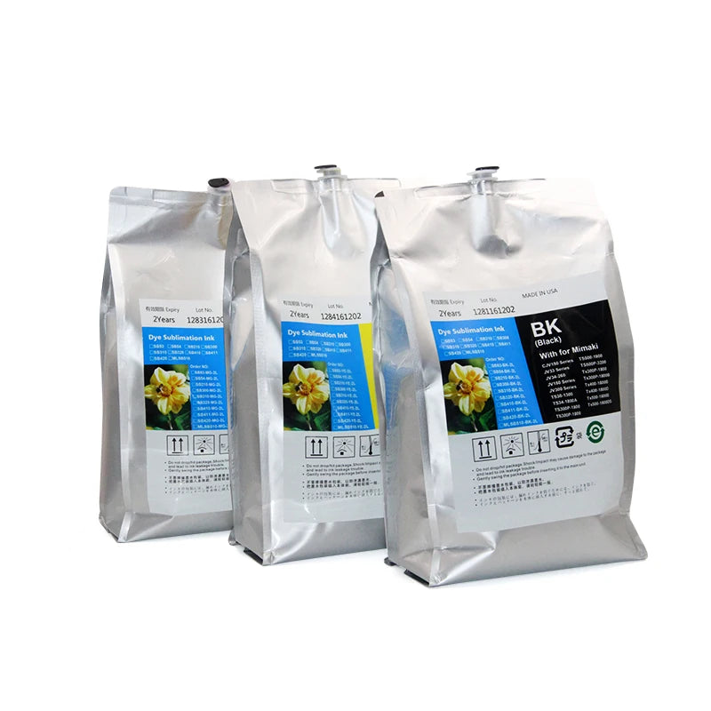 Ocbestjet SB53 SB54 SB21 Ink Sublimation Dye Ink Bag for Mimaki JV300 Ink for Mimaki JV150130 SB53 JV33 JV34-260