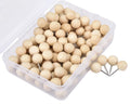 Popular Round Wood Head Metal Thumbtack for Home School Craft Projects