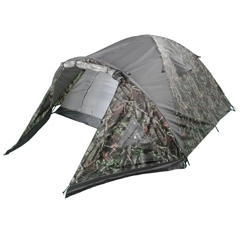 GSD Outdoor Windproof Double Layer Family Dome Tent Waterproof Camping Extended Double Layer Camping Travel Party Tent