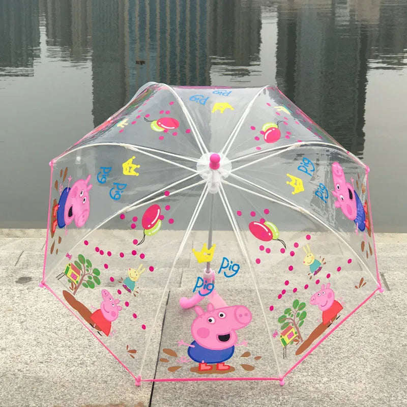 Clear Dome Umbrella Kids Character Umbrella