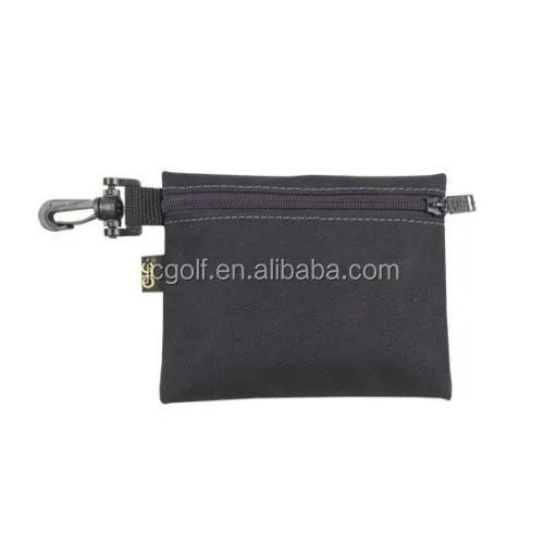 6x 5 Inch Golf Caddy Zippered Clip Golf Divot Tool Kit Golf Accessories Pouch