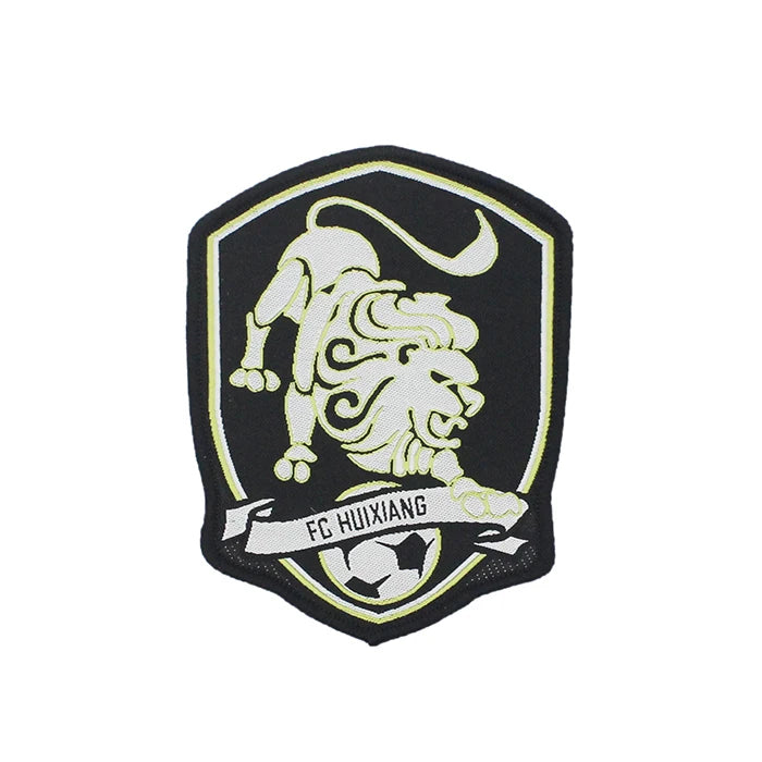 Custom Woven crest Patch Iron on Backing Patches for Clothing