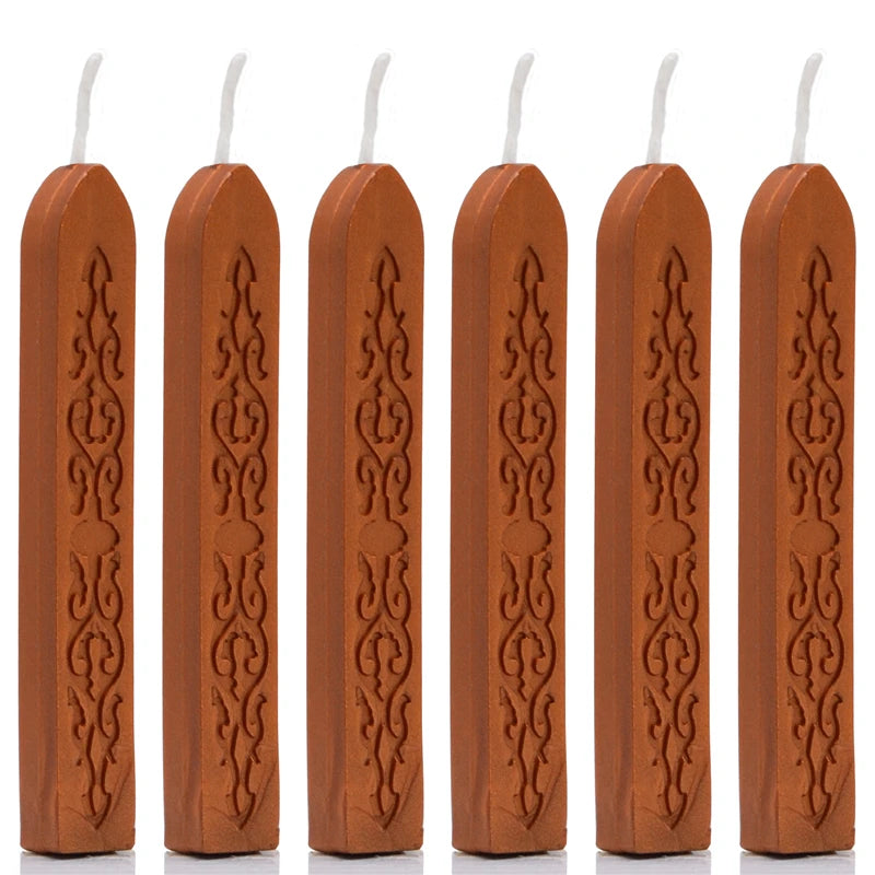 Red Flexible Sealing Wax/colorful Flexible Sealing Wax with Wick for Wedding Invitation