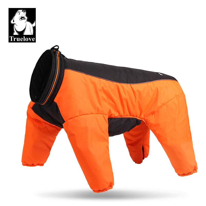 Truelove Wholesale Fashion Reflective Dog Clothes Winter Warm Waterproof Jacket RainCoat Windproof Soft Pet Apparel Accessories