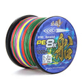 Boat 8X PE Super Strong Round Smooth Multicolor 1000m 500m PE Braided Fishing Line 8 Strand Braided Angling Lines Deep Sea Tuna