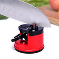 Universal Kitchen Knives Sharpener With Suction Cups Stainless Steel Sharpening Tool for Home Kitchen