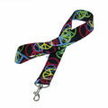 Custom Polyester Lanyards with Dye Sublimation & Screen Printed Logo