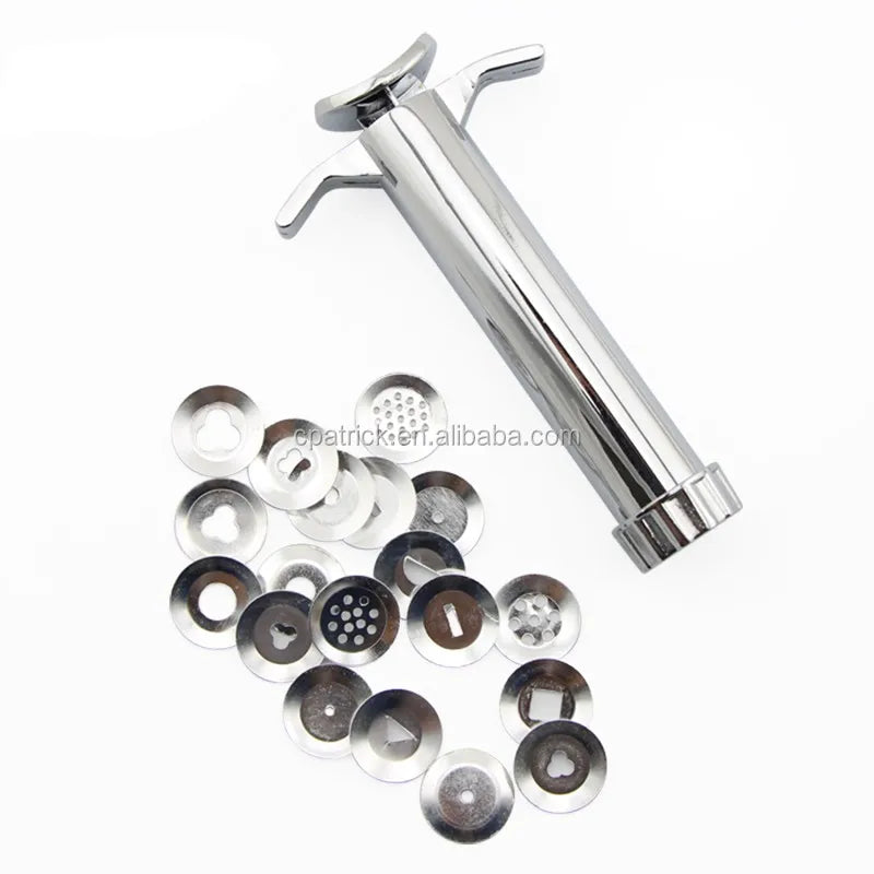 CPATRICK Hardcove Clay Sculpture Pottery Craft Extruder Decorating Gun Tool with  Plastic Box Packing