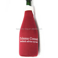 Customized Red Neoprene Champagne Cooler Portable Champagne Bottle Sleeve