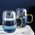 Glass Drip-free Simple Style Carafe with Silicone Lid Hot and Cold Glass Water Pitcher Tea/Coffee Maker & Cafe