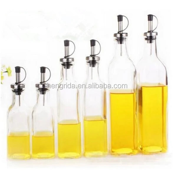 Hot Selling Oil Glass Jars 150ml/250ml/500ml Metal Clip Glass Jars with Stainless Clip