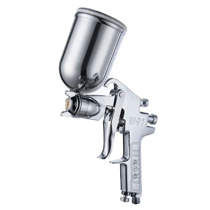 Spray Lacquer Tools W-77 HVLP Air Spray Gun Wall Latex Paint Sprayer Pneumatic Spray Gun for Car and Wood Products Painting