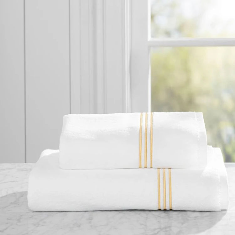 Luxury 5 Star Hotel Bath Towel White 100% Cotton High Absorbent Towel for Hotel Home Spa Salon Custom Logo