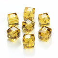 8mm New Fashion Cheap Glass Square Cube Beads for Jewelry Making