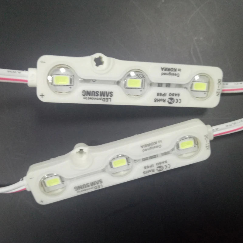 High Brightness Backlight DC12V Cool White Xxx Video 5730 Led Module 3LEDs