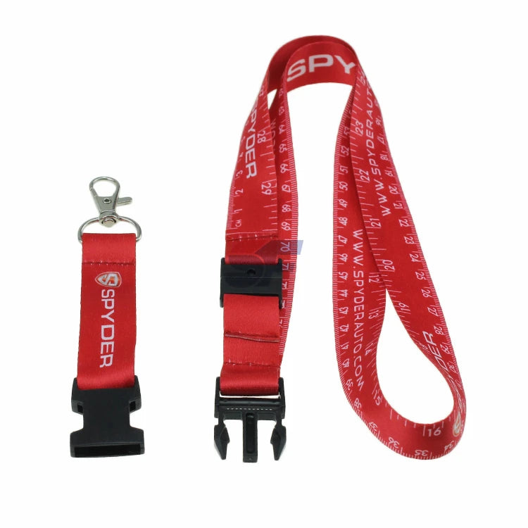 Customized ShinyFans SF-6666 Polyester Heat Transfer Printing Lanyard Dye Sublimation Card Holder Blank Lanyards Customizable