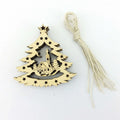 Laser Cut Blank Bulk Wood Christmas Ornament Patterns