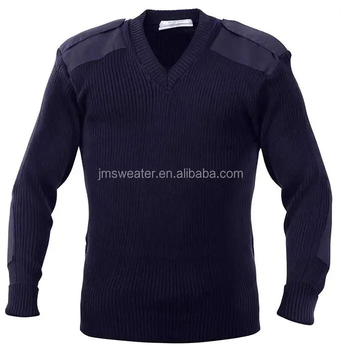 Wool Warm Work Uniform Sweater Serviseman Sweater Men's Cotton Making Custom Logo Color Knitted Winter Thick Pullover