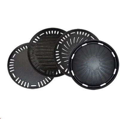 Gourmet Factory Direct Sale Korean BBQ Grill Pans Medical Stone 295MM BBQ Grill Pan