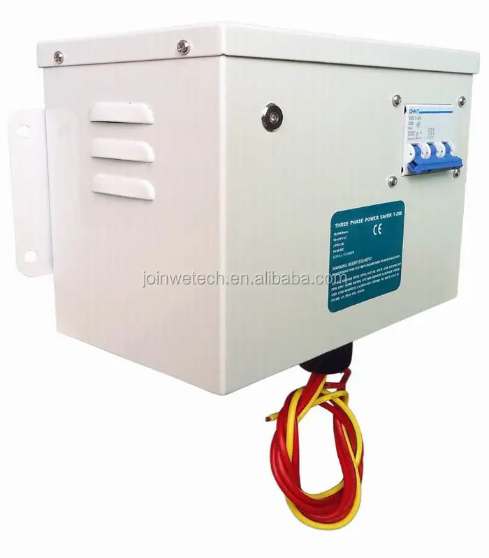 Factory Direct OEM Brand Certified 3 Phase 380V Intelligent Power Factor Energy Saver Overcurrent Protection T200CB 1 Year