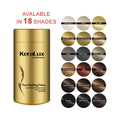 KeraLux 28g Black Keratin Powder Hair Loss Concealer Hair Building Fibers Treatment 20 Colors Free Samples Fast Shipping for Men