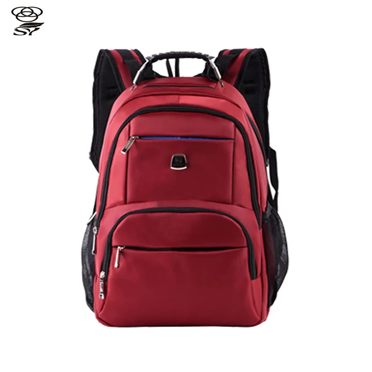 Custom Logo Large Capacity Business Laptop Bag Durable Waterproof School College Travel Backpack