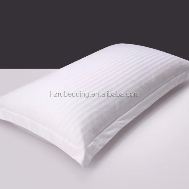 Wholesale Hilton Hotel Queen king Size Bed Sleeping Feathers Pillowcases Cotton Microfiber Pillow Insert Cases