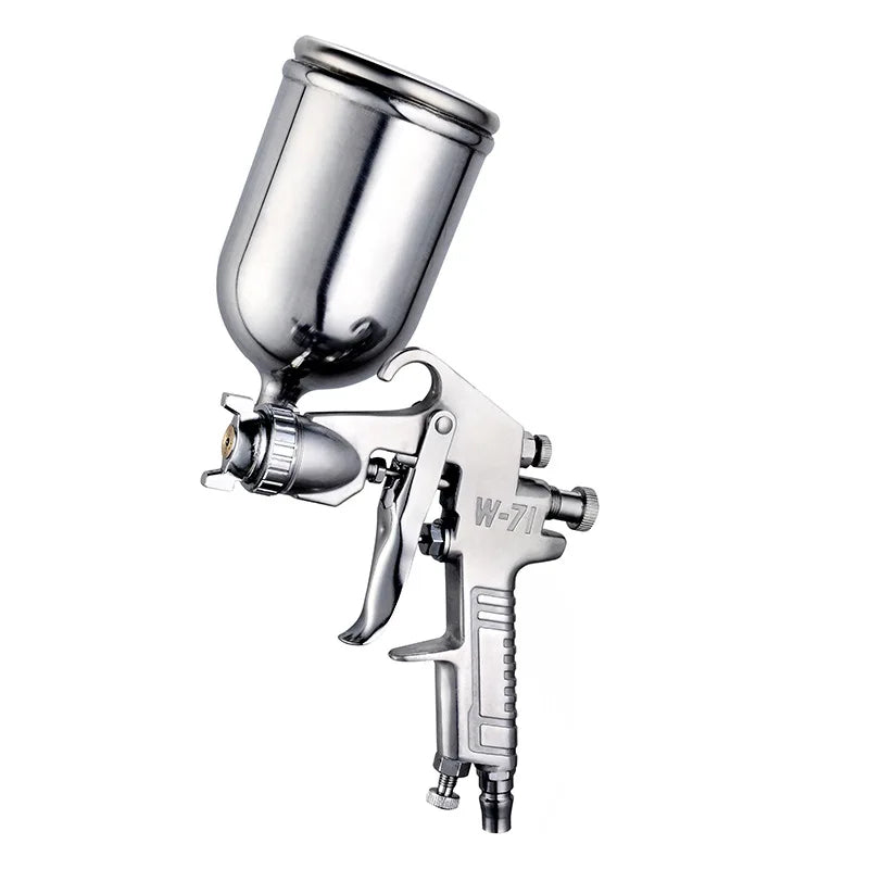 Panel Beater Spray Lacquer Tools W-71 HVLP Air Spray Gun Wall Latex Paint Sprayer Pneumatic Paint Spray Gun