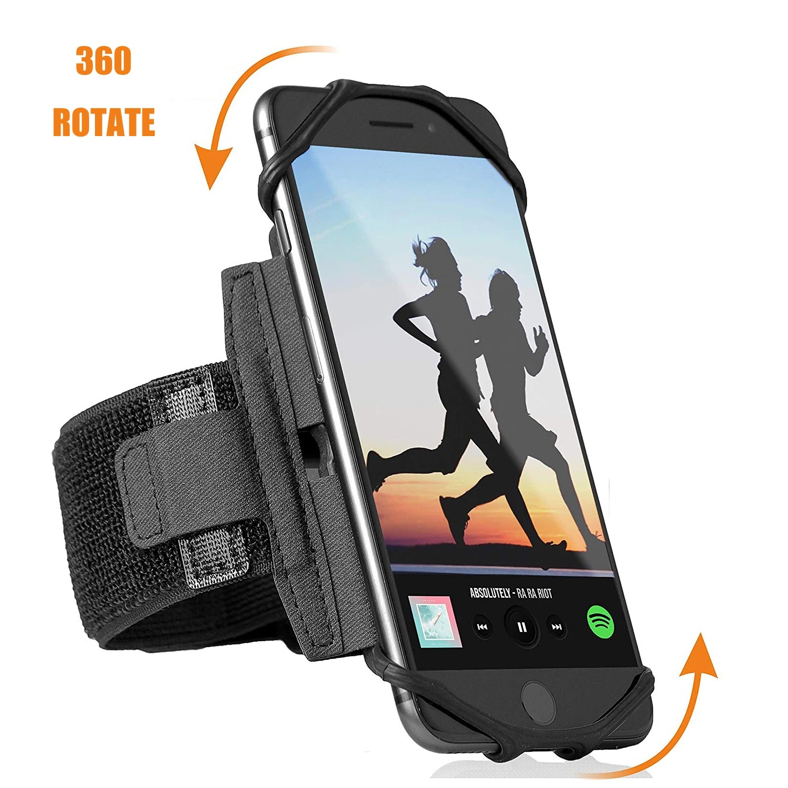 Cheap Rotatable Universal Sport Hiking Running Fitness Armband Phone Holder Outdoor Sports Armbag 360 Degree Rotating Phone Case