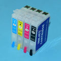 Empty Refillable Ink Cartridge With ARC Chips for EPSON PX-048A PX-049A PX048A PX049A Printers RDH-4CL RDH-BK