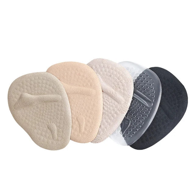 Women  Gel Toe Pads for High Heels Silicone Forefoot Cushions Foot Massage Insoles Shoe Cushion Support
