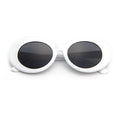 Superhot Eyewear Fashion Men Women Sun Glasses Shades Cheap Goggles 90s Retro Vintage White Oval Sunglasses