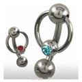 Wholesale Custom Titanium Intimate Belly Piercing Banana Body Jewelry