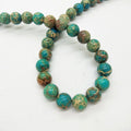 Wholesale Fashion Jewelry Making Blue Imperial Jasper Beads Synthetic Loose Gemstone Stone Beads