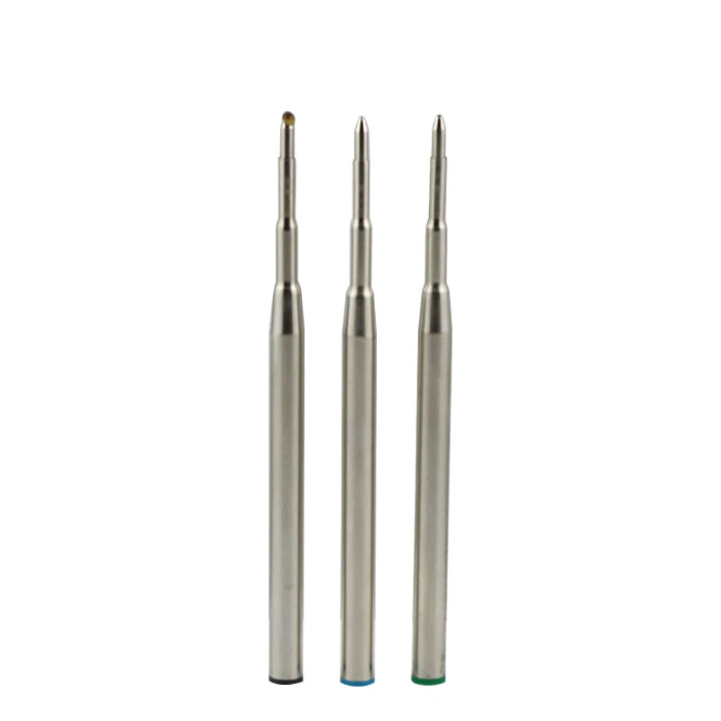 Germany MB Compatible Ball Point Pen Ink Refills Customized Package Medium Black Green Blue Red Inks Quality Metal Pen Refills