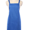Newest Promotional Reusable Fashionable Waterproof Blue Polyester Bib Aprons for Garden & Daily Use-Eco-Friendly