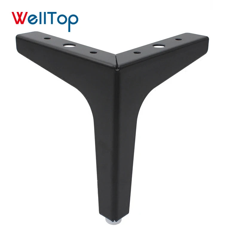 Sofa Coffee Table Leg Chrome Cabinet Feet Metal Furniture Leg WT065