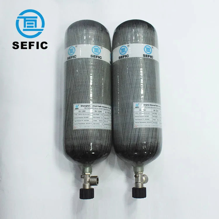Made in China 3L Mini Carbon Fiber Cylinder for Air Scuba Diving Oxygen Tank/Carbon Fiber Scuba Tank
