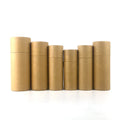 100% Biodegradable Cylinder Paper Packaging Custom Design Cardboard Kraft Paper Tube UV Coating Stamping Print Box Type Folders